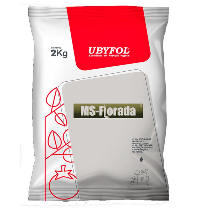 Fertilizante Foliar Ubyfol Ms-Florada C/ 02 Kg