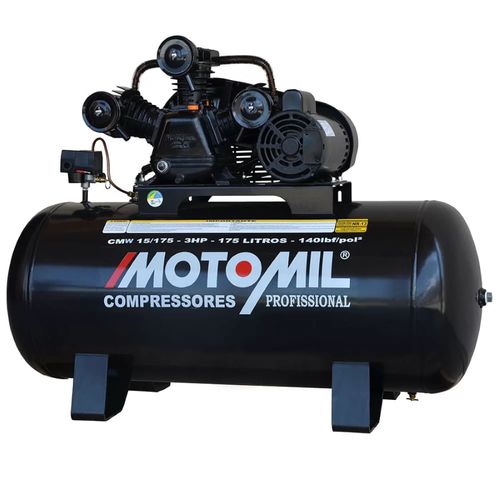 Compressor Monofásico - CMW-15/175M - 140Lbs / 6,9 Bar - 127V ou 220V